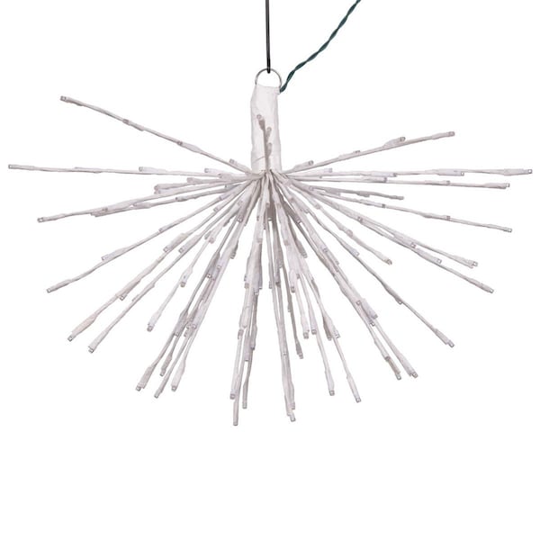 Haz 24 x 20 in. 160 Starburst Twinkle LED Wide Angle Light, White & Pure White HA3248687 - main